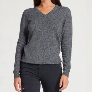 Anatomie Etta V-Neck Cashmere Sweater Top